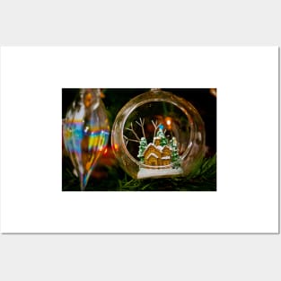 Christmas Xmas Tree Bauble Decoration Posters and Art